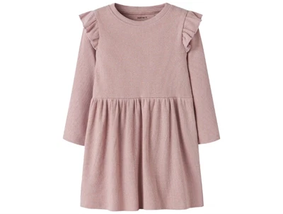 Name It kjole keepsake lilac med flæser