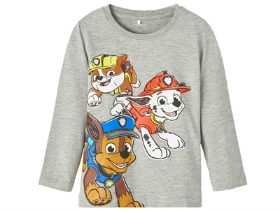 Name It t-shirt grey melange Paw Patrol
