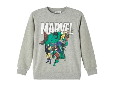 Name It sweatshirt grey melange Marvel