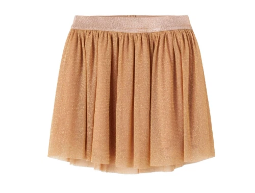 Name It nederdel gilded beige glitter