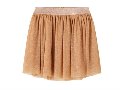 Name It nederdel gilded beige glitter