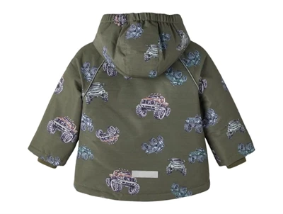 Name It vinterjakke olive night biler