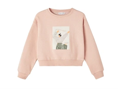 Name It rose smoke paillet sweatshirt