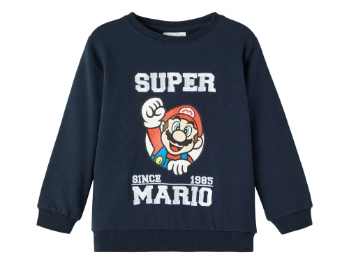 Name It sweatshirt dark sapphire super mario