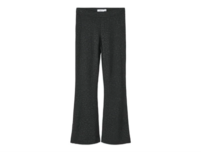 Name It black leo bootcut bukser