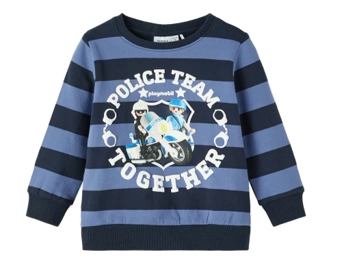 Name It dark sapphire sweatshirt Playmobil