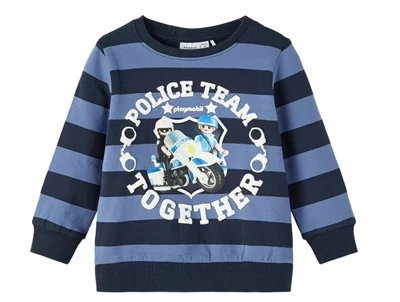 Name It dark sapphire sweatshirt Playmobil