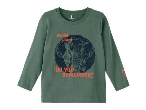 Name It t-shirt laurel wreath animal planet