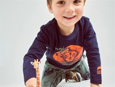 Name It t-shirt dark sapphire animal planet