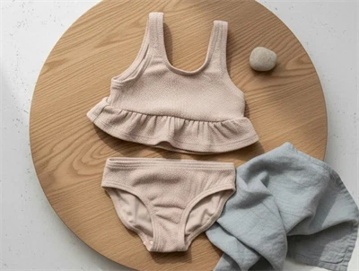 Lil Atelier rose dust bikini