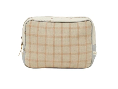 Lil Atelier turtledove toilettaske print