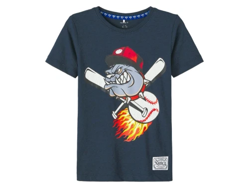 Name It t-shirt dark sapphire print