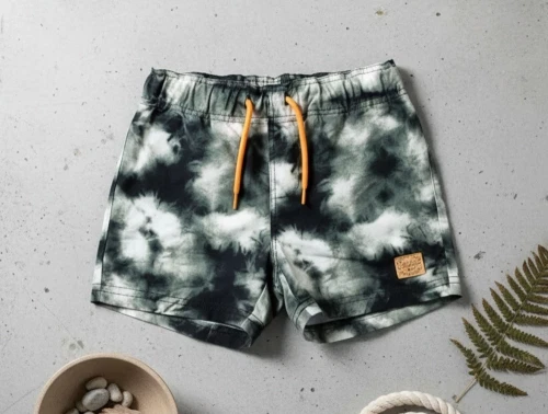 Name It black badeshorts tie dye