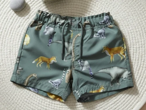 Name It laurel wreath badeshorts print