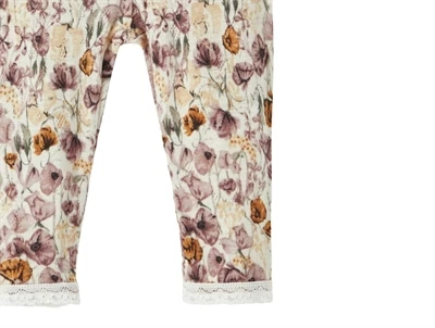 Name It moonbeam blomstret leggings merinould