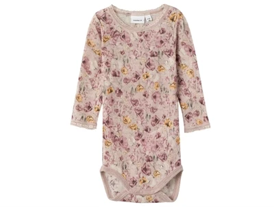 Name It sphinx blomstret body merinould