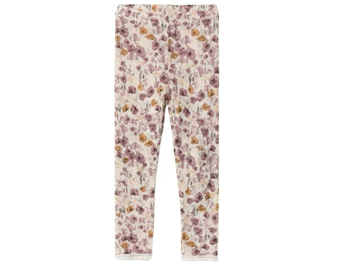 Name It moonbeam blomstret legging merinould