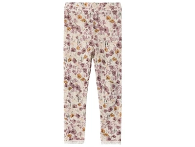Name It moonbeam blomstret legging merinould