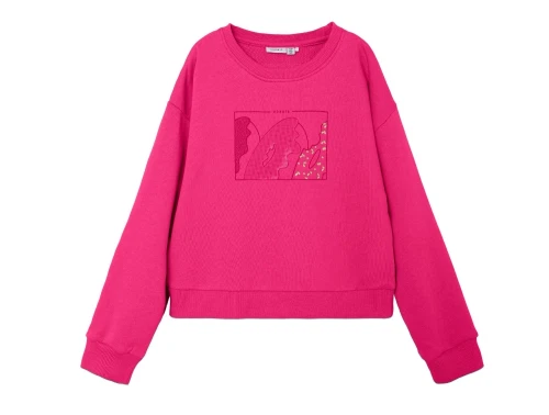Name It pink yarrow sweatshirt