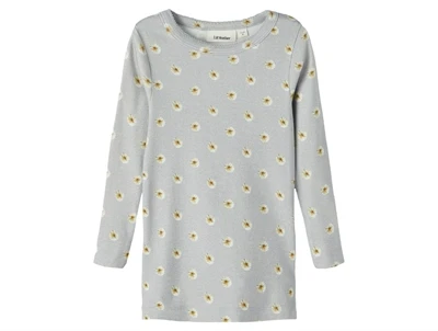 Lil Atelier top slim harbor mist blomster
