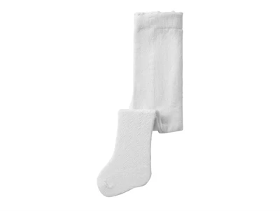 Name It bright white strømpebuks bomuld