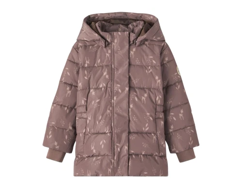 Name It peppercorn printet vinterjakke