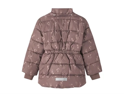 Name It peppercorn printet vinterjakke