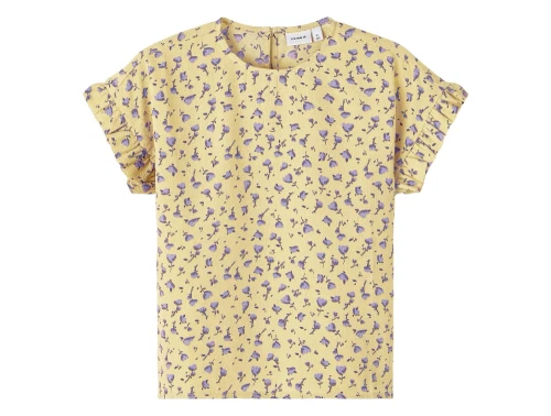 Name It double cream top blomster