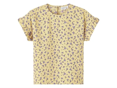 Name It double cream top blomster