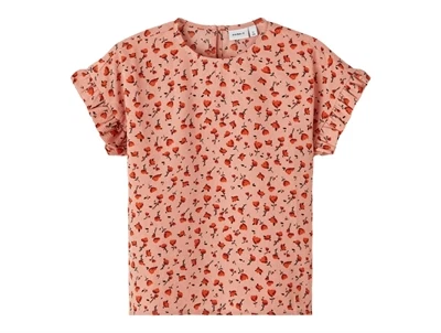 Name It rose tan top blomster