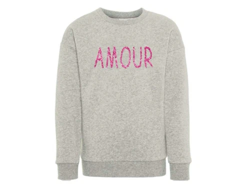 Name It light grey melange sweatshirt