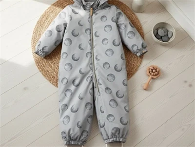 Lil Atelier wet weather printet flyverdragt