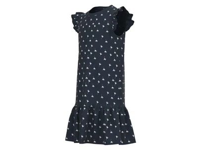 Name It dark sapphire kjole print