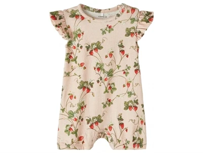 Name It rose smoke sunsuit jordbær