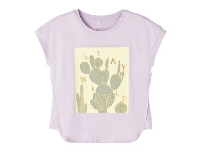 Name It orchid bloom top print