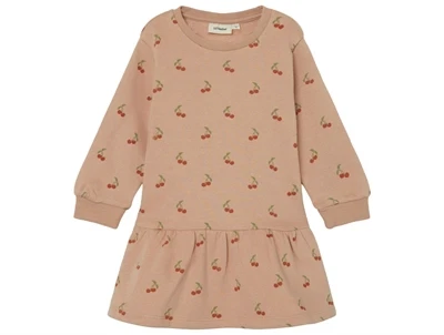 Lil Atelier sirocco sweatkjole kirsebær