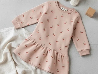 Lil Atelier sirocco sweatkjole kirsebær