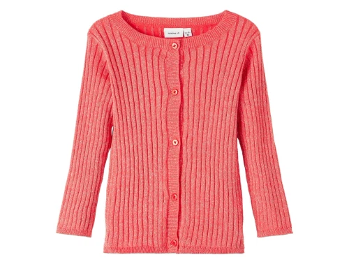 Name It hibiscus cardigan glitter