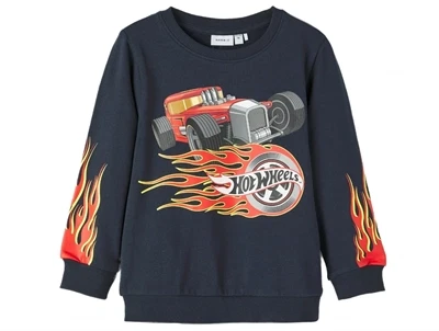 Name It dark sapphire sweatshirt Hot Wheels