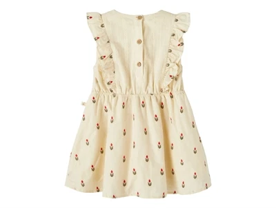 Lil Atelier turtledove kjole blomster