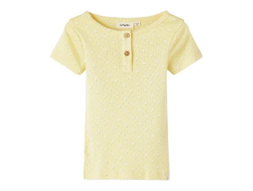Lil Atelier double cream top blomster