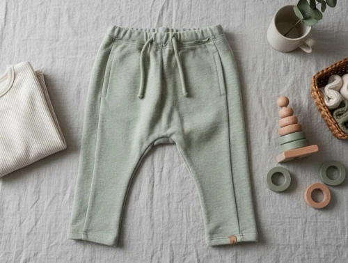Lil Atelier sage sweatpants