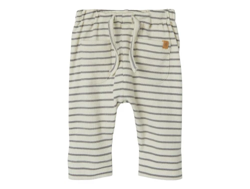 Lil Atelier frost gray bukser striber