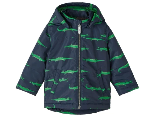 Name It dark sapphire crocodile vinterjakke