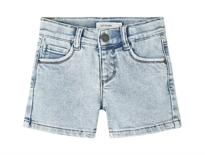 Lil Atelier light blue denim shorts