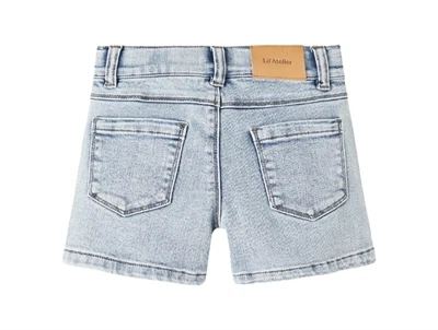 Lil Atelier light blue denim shorts