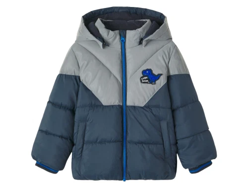 Name It dark sapphire reflective puffer vinterjakke