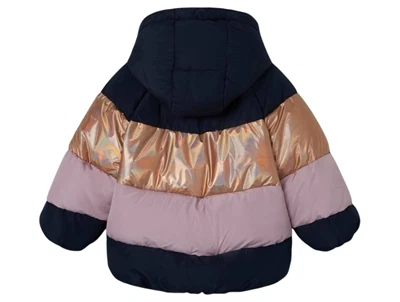 Name It dark sapphire puffer vinterjakke