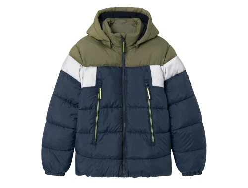 Name It dark sapphire puffer vinterjakke