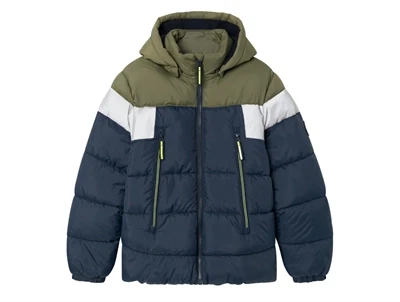 Name It dark sapphire puffer vinterjakke